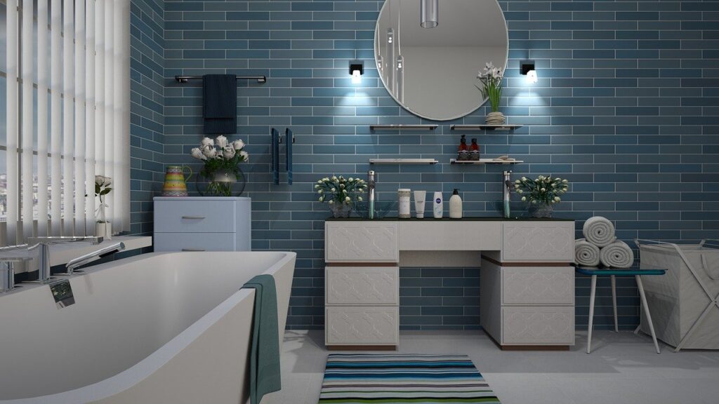 recouvrir carrelage salle de bain