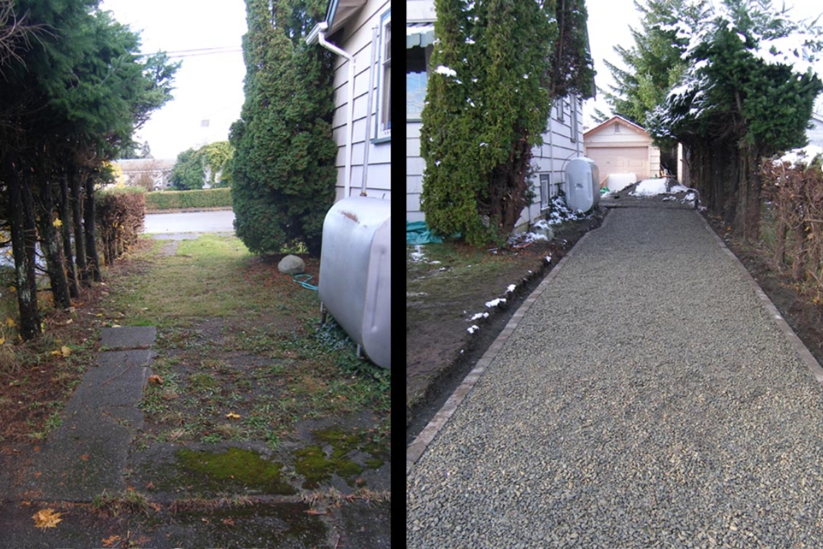 Comment Faire Une Allée En Gravier Video Comment faire une allée carrossable en gravier sans stabilisateur