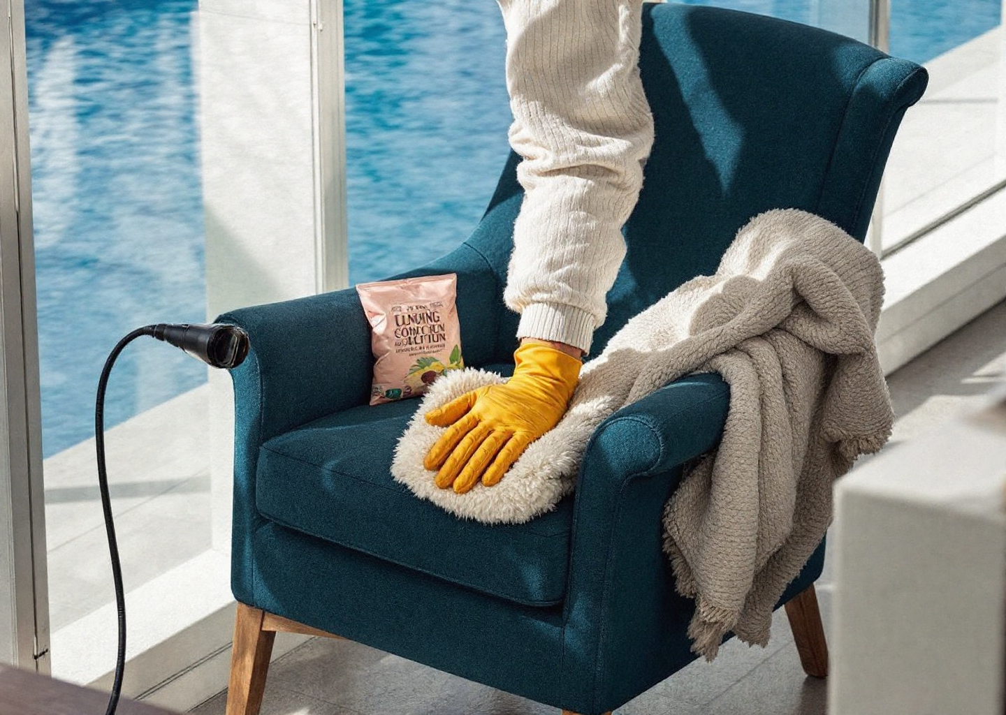 Guide complet pour nettoyer un fauteuil en tissu efficacement