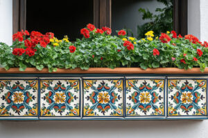 Jardinières murales pas chères pour égayer la façade