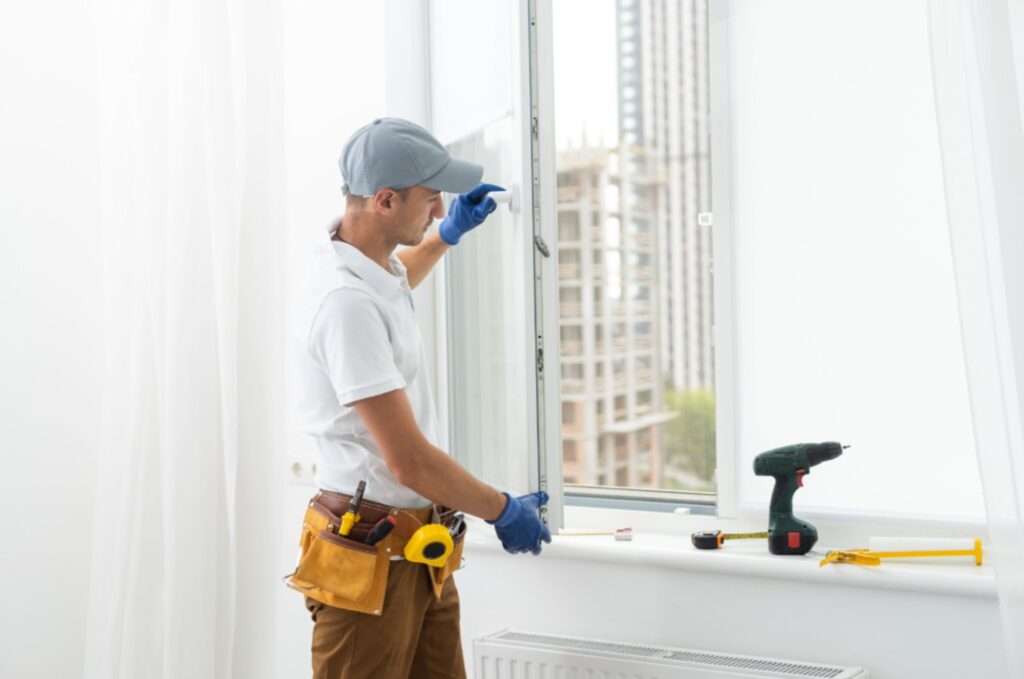 Pose de fenêtres double vitrage sur mesure