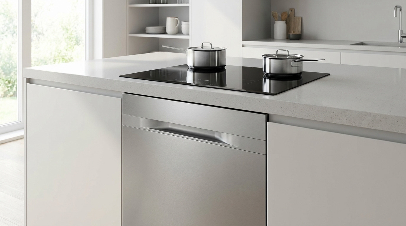 Peut-on installer un lave-vaisselle sous une plaque à induction ?