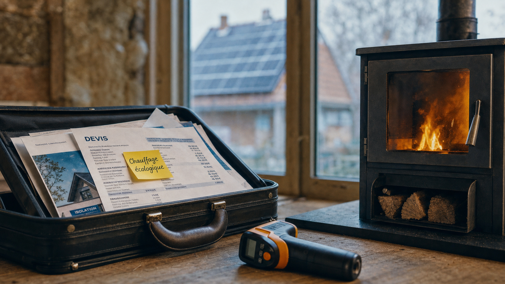 Bois, solaire ou pompe à chaleur : quel chauffage écologique choisir selon votre logement ?