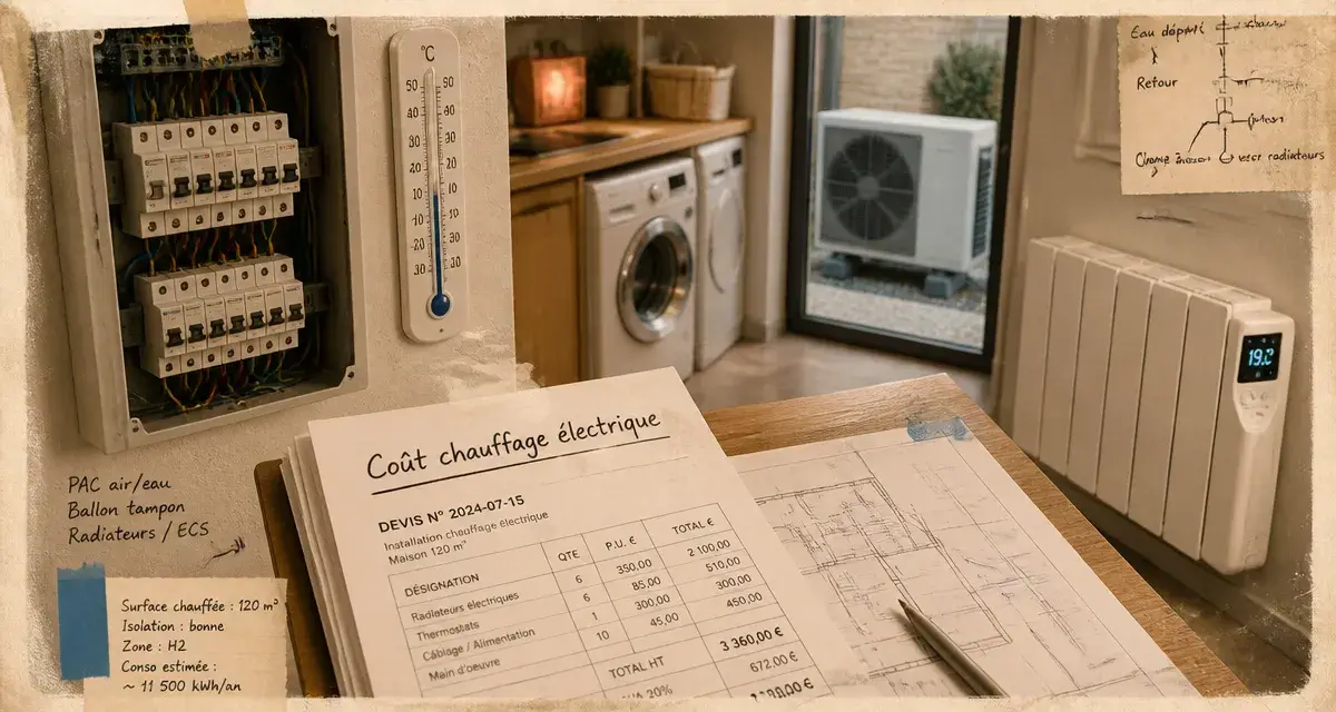 Coût de remplacement d’un chauffage gaz par électrique : de quelques centaines d’euros à plus de 15 000 €