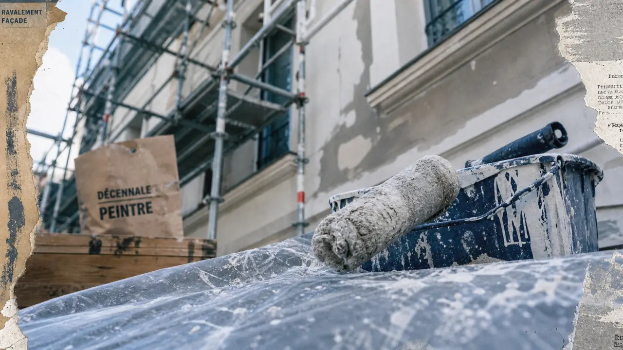 Décennale peintre : façade, imperméabilisation ou simple finition, quand l’assurance devient obligatoire ?
