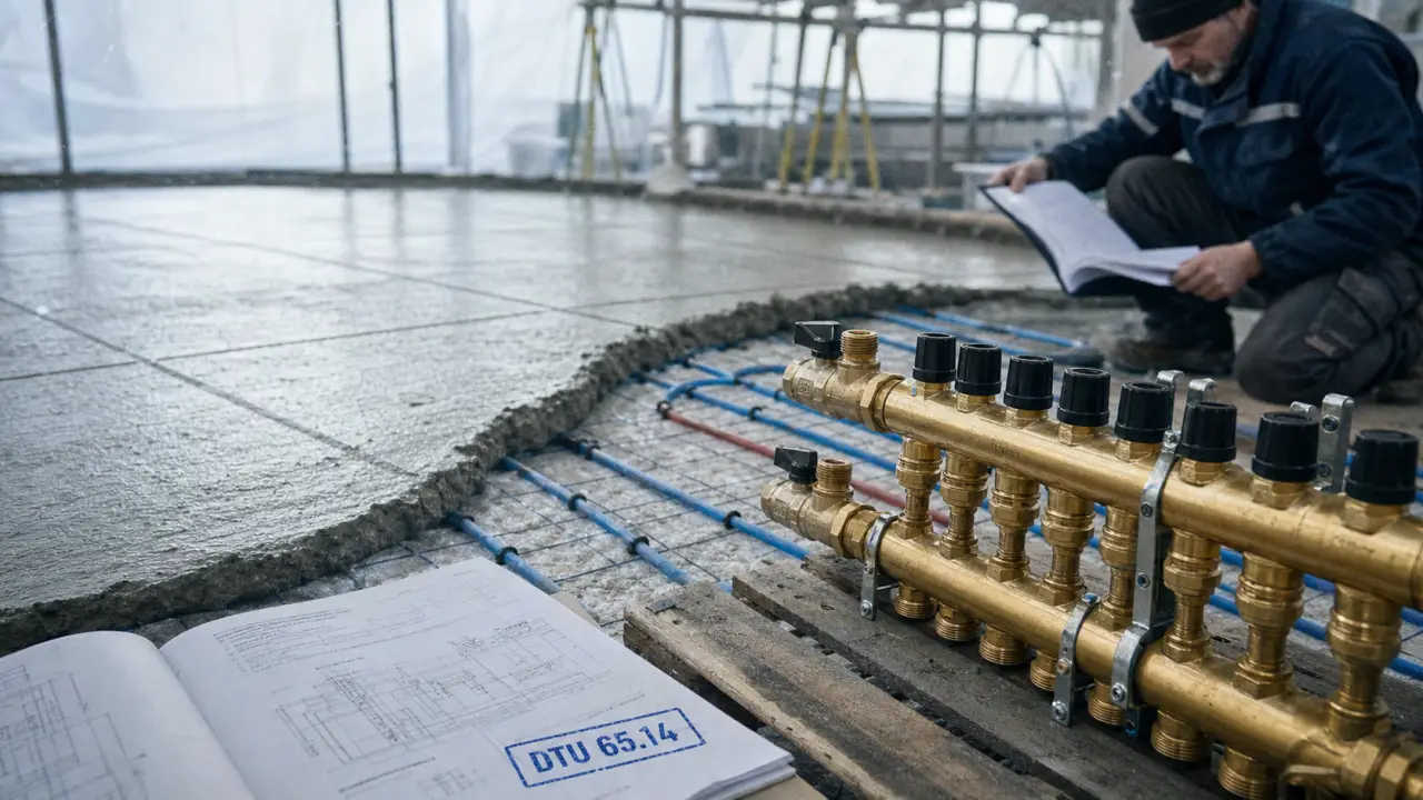 DTU 65.14 : les nouvelles règles de mise en œuvre pour les planchers chauffants hydrauliques