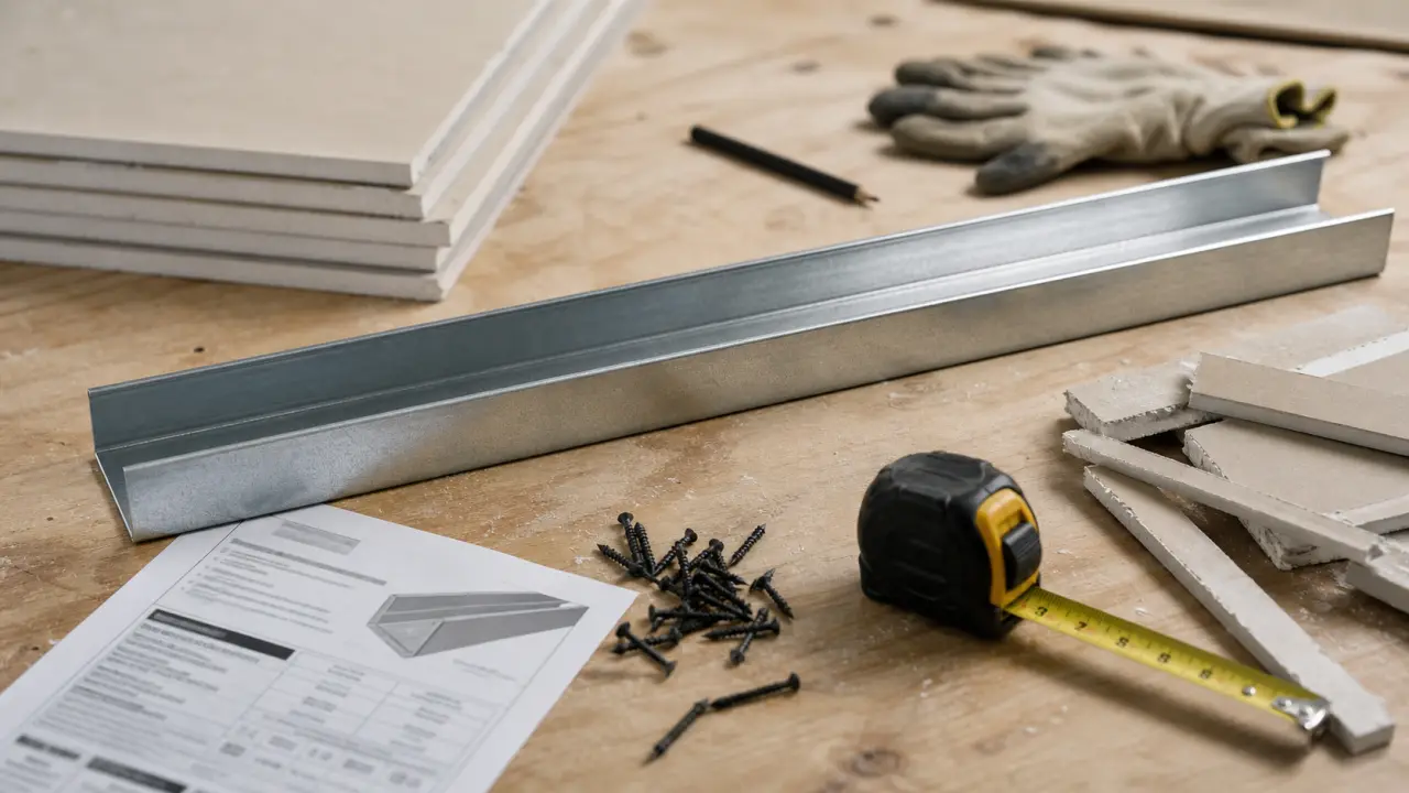 Quelle lisse placo choisir pour plafond ou cloison ? Profilé en acier galvanisé, longueurs et achat à l’unité