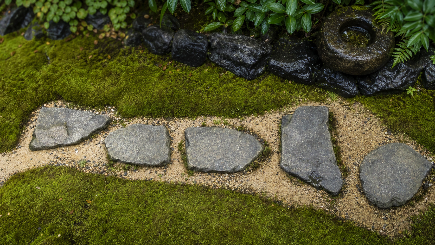 Pas japonais au jardin : choisir le bon matériau, l’espacement et la pose