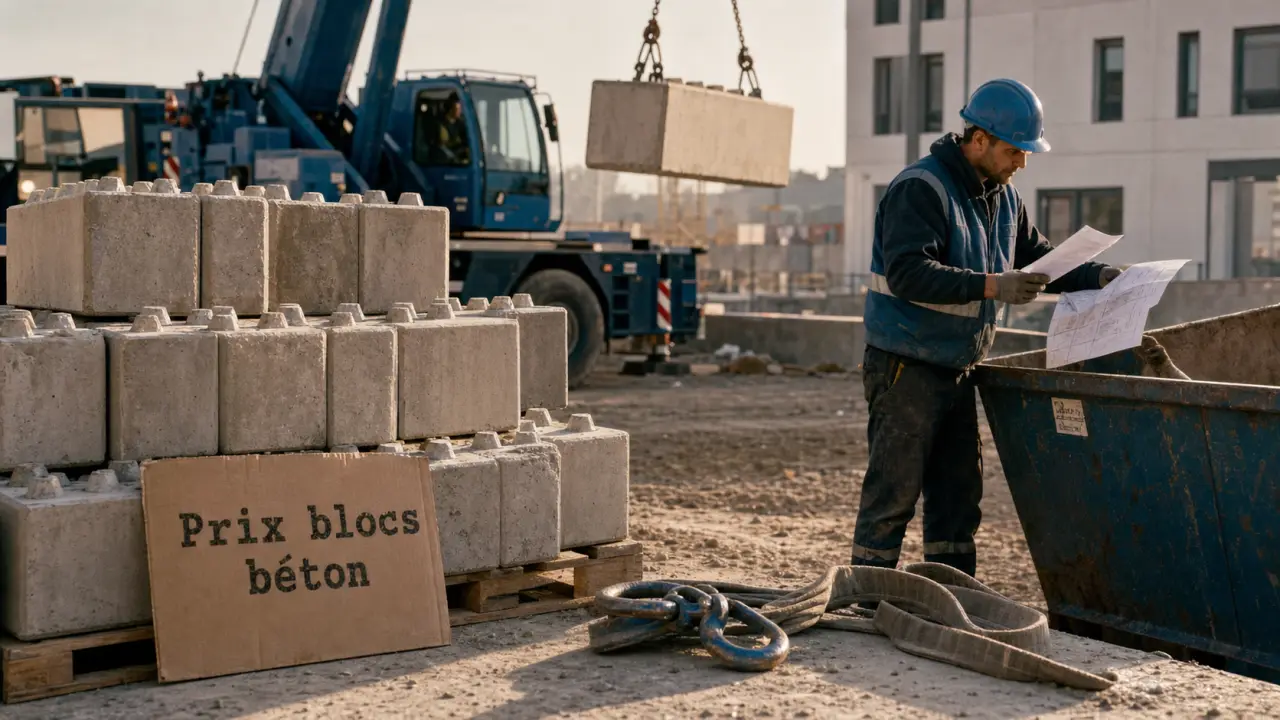 Prix des blocs béton : comment estimer votre budget et optimiser vos coûts de construction