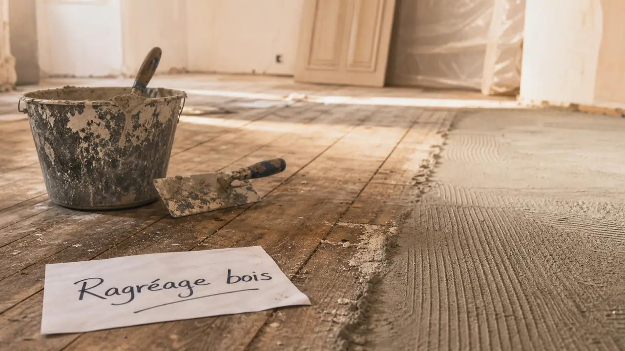 Ragréage sur plancher en bois : 30 mm max, et les erreurs qui fissurent le sol