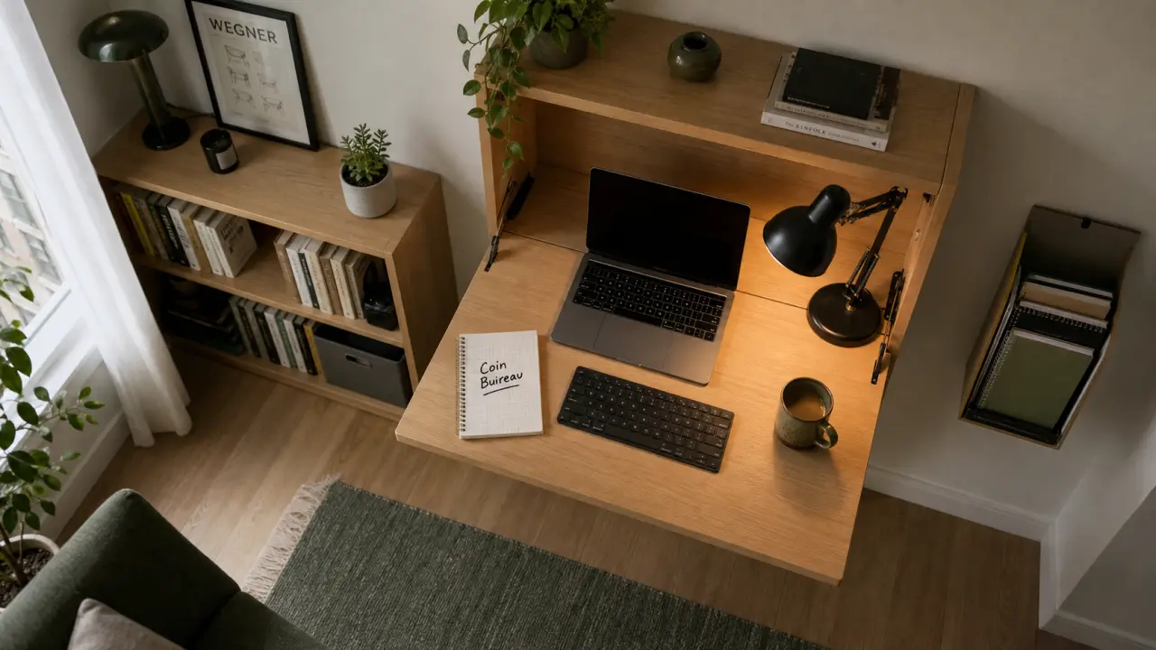 Aménager un bureau dans 2 m² : l’emplacement, le mobilier et les rangements qui font la différence