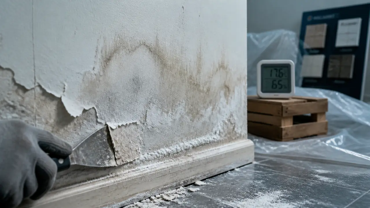 Mur humide : fuite, remontées capillaires ou condensation ? Le bon diagnostic avant rénovation