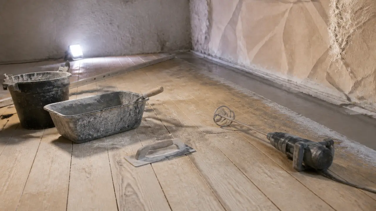 Ragréage sur plancher bois : seuil 7 mm à contrôler avant fissures