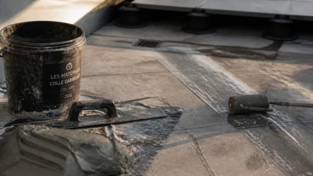 Rénovation terrasse carrelage : recouvrir et préparer la pose, sans casser